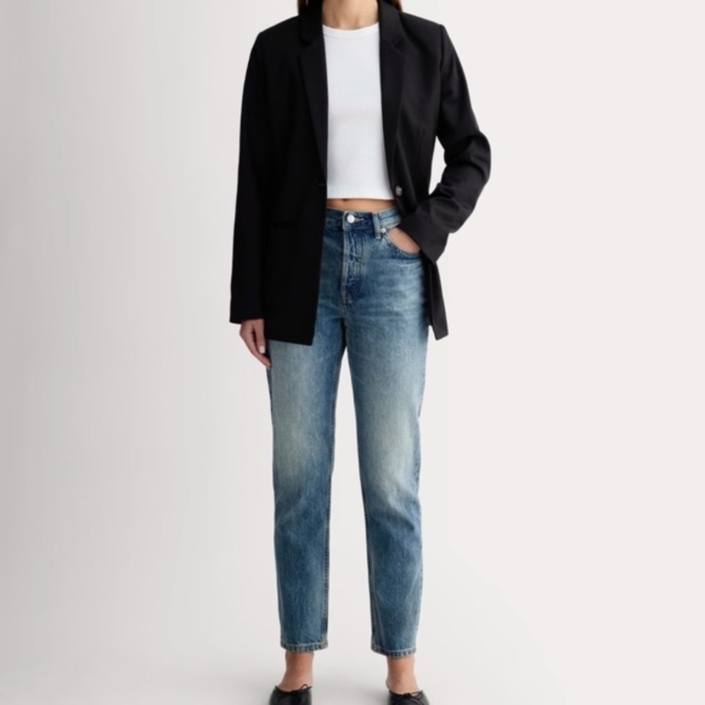 EVERLANE the 90s cheeky organic cotton jeans size 26 NWT